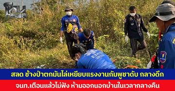 สลด ช้างป่าตกมันไล่เหยียบแรงงานกัมพูชาดับ กลางดึก จนท.เตือนแล้วไม่ฟัง ห้ามออกนอกบ้านในเวลากลางคืน