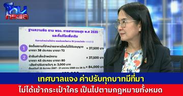 เทศบาลแจงค่าปรับพ่อค้าไก่ย่าง ทุกบาททุกสตางค์ มีที่มา เข้าหลวง ไม่เข้ากระเป๋าใคร วอนทุกคนเข้าใจ เป็นไปตามกฎหมายทุกประการ