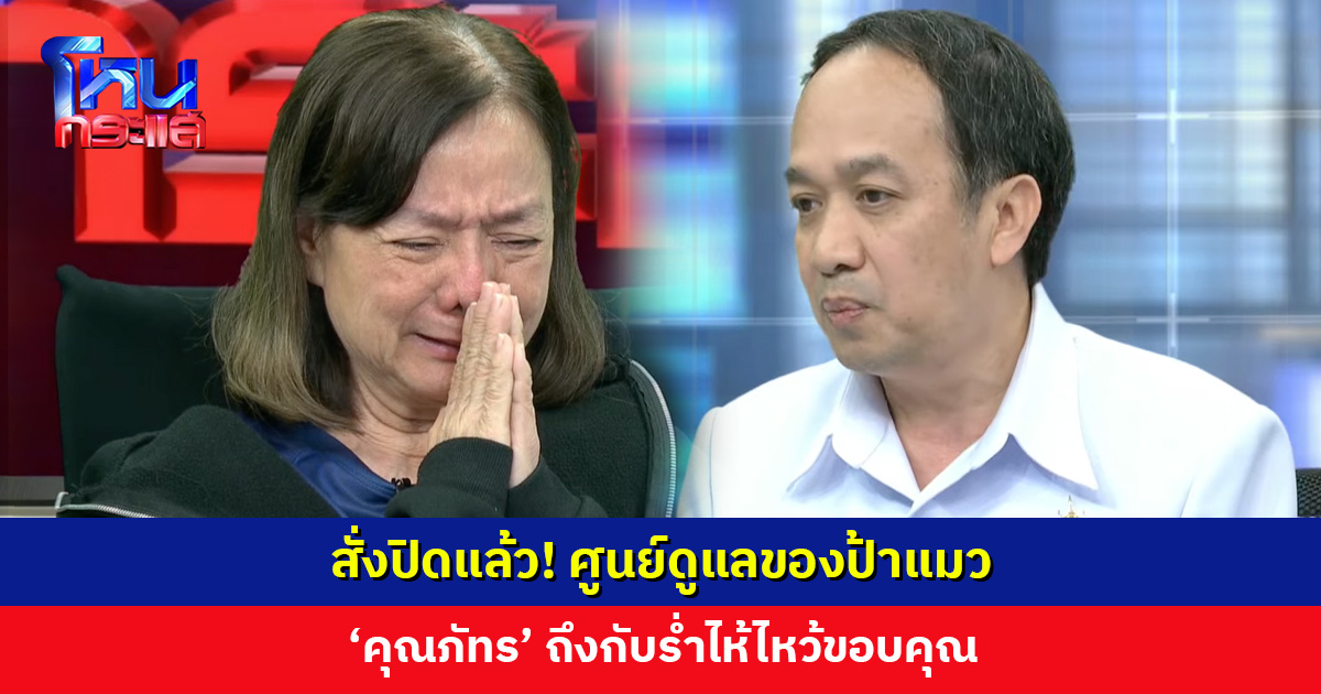 สั่งปิดแล้ว! ศูนย์ดูแลของป้าแมว สบส. สั่งตรวจสอบศูนย์ทั่วประเทศโดยละเอียด