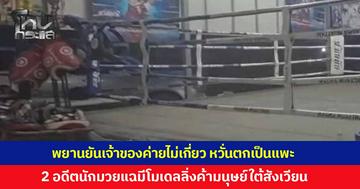พยานยันเจ้าของค่ายมวยไม่เกี่ยว หวั่นตกเป็นแพะ ชี้ชนวนเหตุหักหลังเรื่องเงิน 2 อดีตเด็กค่ายมวยขอชน! แฉมีโมเดลลิ่งหักหัวคิว ส่งนักมวยค้ากามใต้สังเวียน
