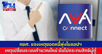กยศ. แจงเหตุยอดหนี้พุ่งในแอปฯ เหตุเปลี่ยนระบบคำนวณใหม่ ยันไม่กระทบสิทธิผู้กู้