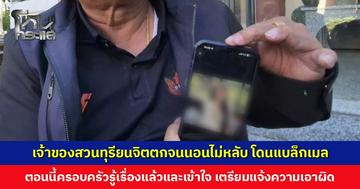 เจ้าของสวนทุรียนจิตตกจนนอนไม่หลับ แก๊งมิจฉาชีพแอบอ้างเป็นสาวสวยแบล็กเมล เตรียมแจ้งความเอาผิด