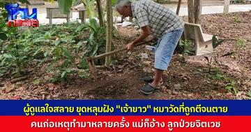 โซเชียลเดือด หนุ่มทำร้ายหมาวัดกลางเมืองหาดใหญ่จนตาย คนดูแลโร่แจ้งความ ผู้ก่อเหตุทำมาหลายครั้งแล้ว แม่ก็อ้างว่าลูกป่วยจิตเวช