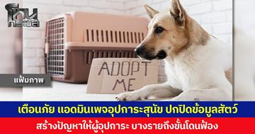 เตือนภัย แอดมินเพจอุปการะสุนัข ปกปิดข้อมูลสัตว์ สร้างปัญหาให้ผู้อุปการะ บางรายถึงขั้นโดนฟ้อง